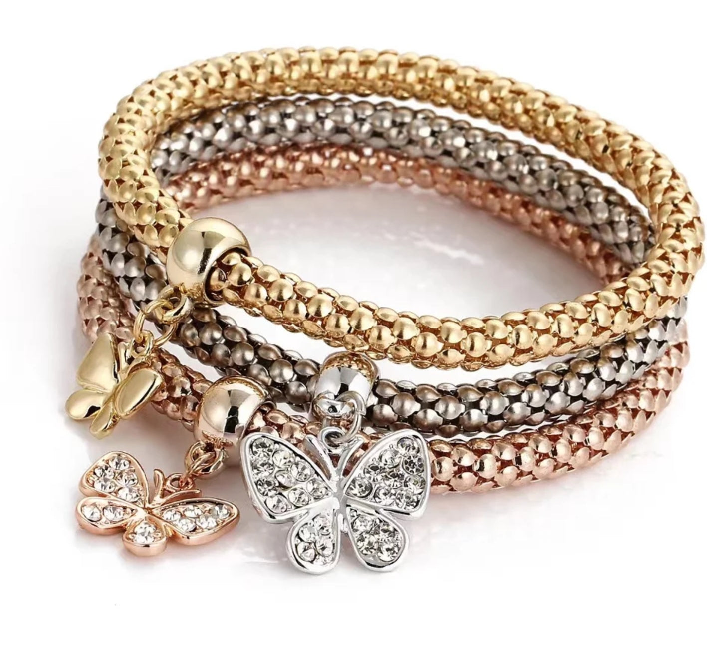 Butterflies & Elephant Bracelets